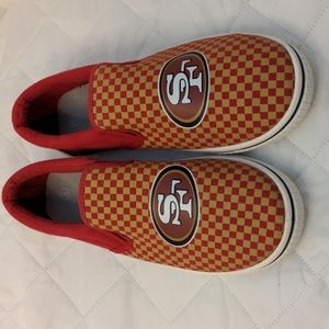 FOCO fanhood San Francisco 49r's Men's size 8 shoes.